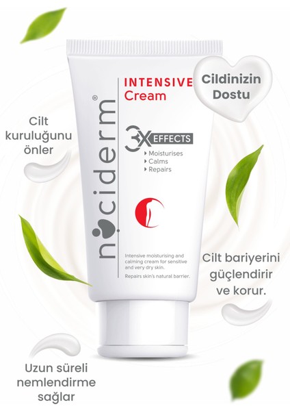 Intensive Cream 75 ml / Kuru ve Hassas Ciltler İçin Vücut Kremi