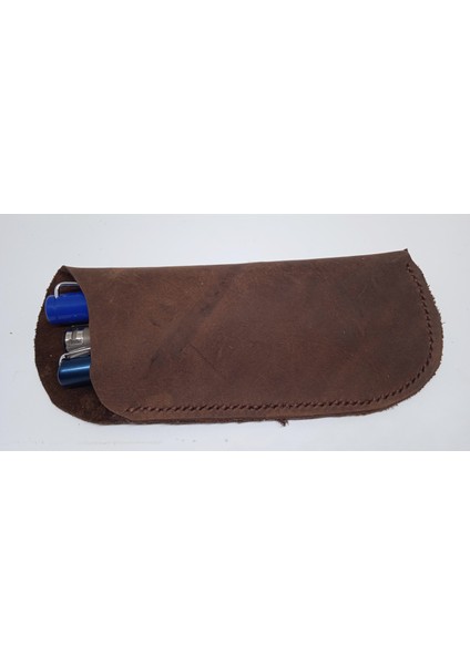 Hakiki Deri El Emeği Özel Kalemleriniz Için Kalemlik Kalem Kutu 17,5 cm 7 cm ( 3-4 Kalem Için ) 30N1 fiyatları