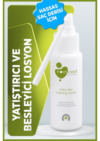 Hairy Calming Lotion 75 ml / Hassas Saç Derisinde Rahatlatıcı ve Besleyici Losyon