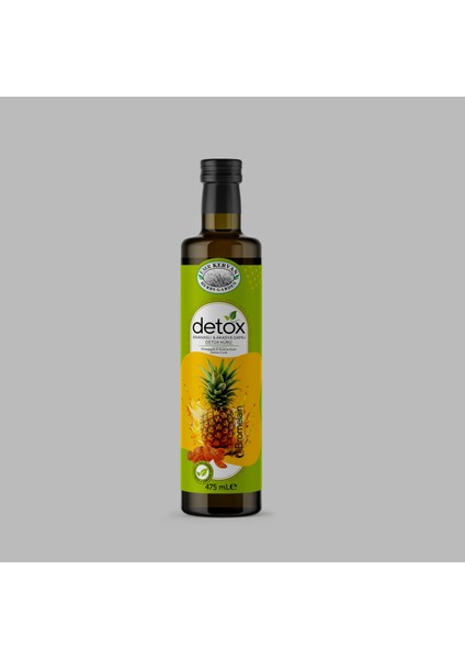 Herbs Garden Ananaslı (Bromelain) ve Akasya Gamlı Detox Kürü 475ML