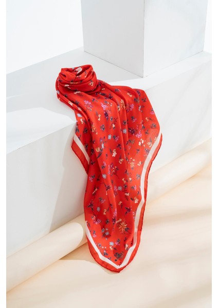 Kadın Digital Baskılı Çiçek Desen Soft Eşarp fırsatları