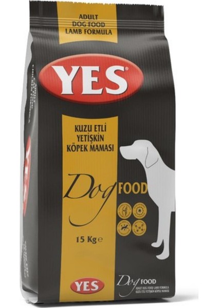 Kuzu Etli Yetişkin Köpek Maması 15 kg