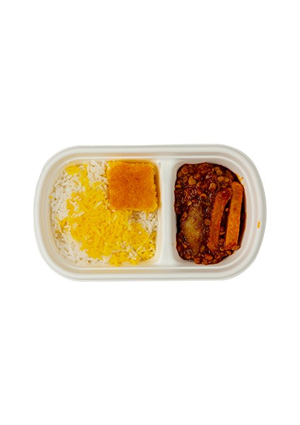 %100 Doğal Şeker Kamışından Üretilmiş Ekolojik 800 ml 2 Bölmeli Kapaklı Tek Kullanımlık Tabak 1 Koli (250 Adet)