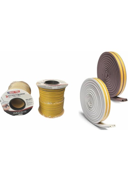 Baytec Kapı ve Pencere Fitili Bandı Kahverengi MK0823