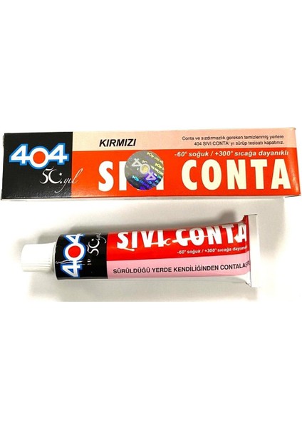 Sıvı Conta Kırmızı 45 gr