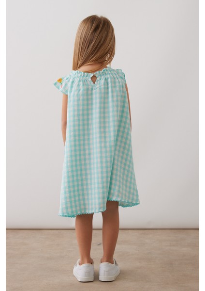 Kız Çiçek Nakiş Detaylı Elbise fiyatları