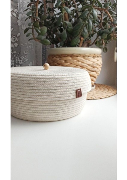 Çok Amaçlı Dekoratif Organizer Sepet 25X12