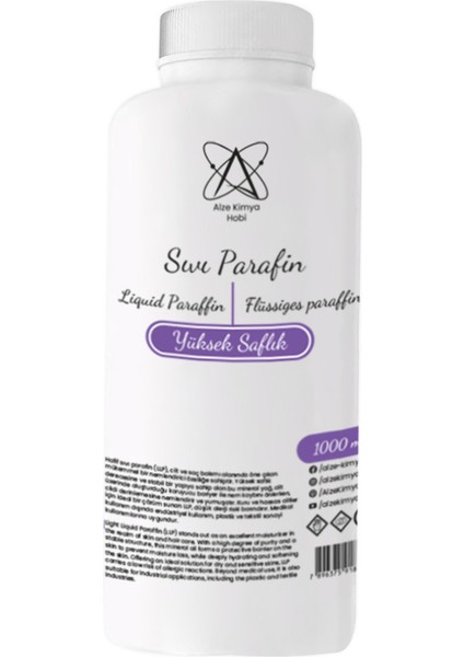 Sıvı Parafin | Likit Parafin | Parafin Yağı 1 Lt