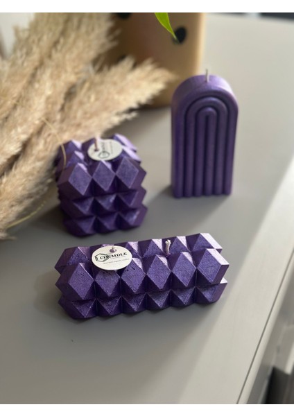 Chemdle Üçlü Dekoratif Mum Seti fiyatları