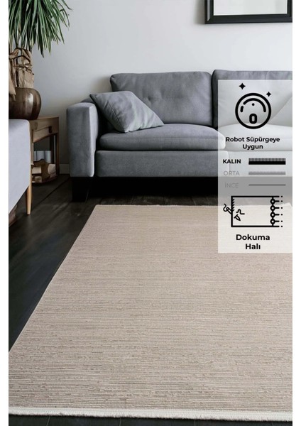 Ihtişam Perge Ipek Polyester Kaymaz Taban Ev Dizayn Mekan Salon Oda Halısı
