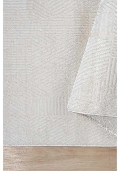 Ihtişam Perge Ipek Polyester Kaymaz Taban Ev Dizayn Mekan Salon Oda Halısı