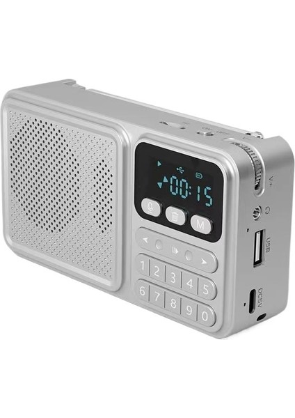 Güneş Enerjili Bluetooth Hoparlör, Taşınabilir Radyo, Yaşlılar Için Hikaye Anlatma Makinesi, Opera Şarkı Söyleme Makinesi Sesi (Yurt Dışından)