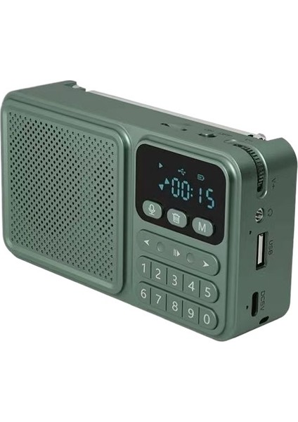 Güneş Enerjili Bluetooth Hoparlör, Taşınabilir Radyo, Yaşlılar Için Hikaye Anlatma Makinesi, Opera Şarkı Söyleme Makinesi Sesi (Yurt Dışından)