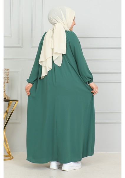 Reglan Kol Büzgülü Çocuk Elbise-Medine Ipeği fiyatları