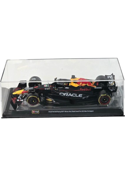 1:24 Oracle Red Bull Racing RB19 2023 Winner Abu Dhabi Grand Prix Max Verstappen Model Araç fırsatları