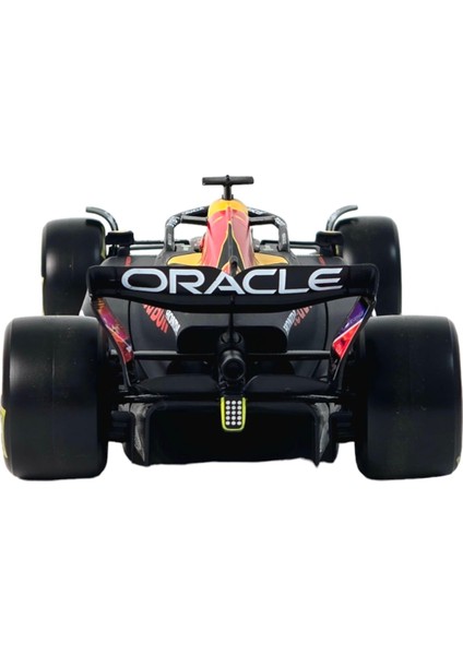 1:24 Oracle Red Bull Racing RB19 2023 Winner Abu Dhabi Grand Prix Max Verstappen Model Araç