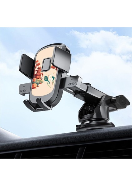 Yükseltilmiş Telefon Tutucu, Havalandırma Araç Montajı Eller Serbest Cep Telefonu Otomobil Kelepçe Kızakları, Tüm Iphone'lara Uygun (3031) (Yurt Dışından) fiyatları