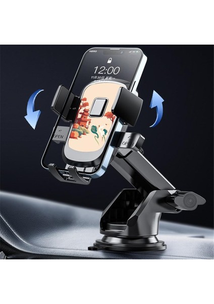 Yükseltilmiş Telefon Tutucu, Havalandırma Araç Montajı Eller Serbest Cep Telefonu Otomobil Kelepçe Kızakları, Tüm Iphone'lara Uygun (3031) (Yurt Dışından) fırsatları