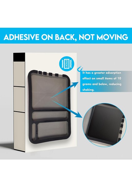 Eva Köpük Tekne Gösterge Pedi, 3 Bölmeli Iki Renkli Telefon Yapışkan Destekli Deniz Kumanda Paneli Aksesuarları, Yumuşak Manyetik Yastıklı Tekne Telefon Tutucu, Tekne Gezisi, Araba (Yurt Dışından) fiyatları