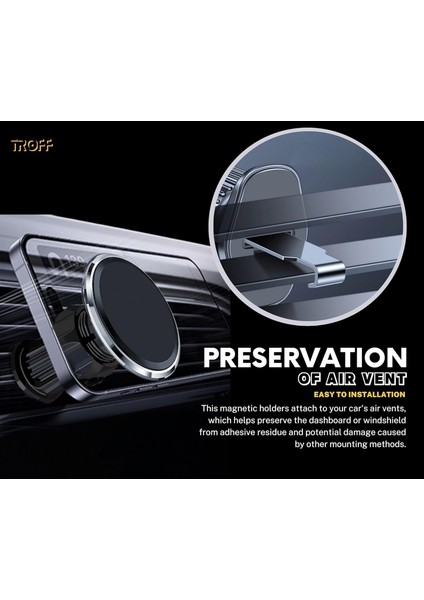 Manyetik Araç Telefon Tutucu (Dairesel, Gümüş) (Yurt Dışından) fiyatları