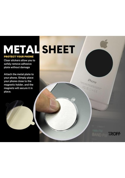 Manyetik Araç Telefon Tutucu (Dairesel, Gümüş) (Yurt Dışından) fırsatları