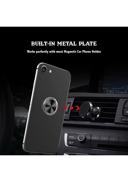 Cep Telefonu Zil Tutucu Standı, 360 Dönebilen Evrensel Tutma Yeri, Ayarlanabilir Cep Telefonu Parmak Halkası Kickstand, Manyetik Araç Montajı Için Siyah CD Dokusu, Iphone, Samsung, (Yurt Dışından) fırsatları