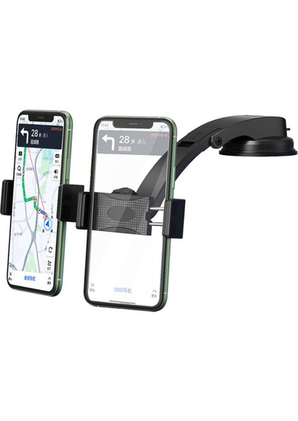 Çift Araç Telefonu Montajı, Araç Kontrol Paneli Için Araç Telefonu Tutucu, 2 Cep Telefonu Için Ayarlanabilir Telefon Tutucu 3,5 Ila 6,8 Inç Akıllı Telefonlarla Uyumlu (Yurt Dışından)