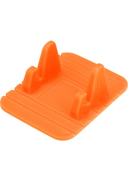 Araba Için Telefon Tutucu Evrensel Kaymaz Pano Otomobil Araç Cep Telefonu Cep Telefonu Altlığı Gps Montaj Matı Turuncu (Yurt Dışından)