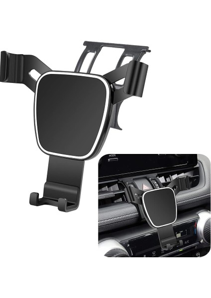 Toyota Rav4 2019-2024 Için Araç Telefonu Tutucu, Hibrit Xse Limited, Prime Xse 2021-2024 Oto Aksesuarları Navigasyon Braketi Iç Cep Cep Telefonu Montajı (Rav4 Le, Xle, Prime Se'ye (Yurt Dışından)