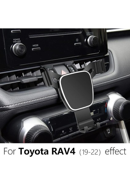 Toyota Rav4 2019-2024 Için Araç Telefonu Tutucu, Hibrit Xse Limited, Prime Xse 2021-2024 Oto Aksesuarları Navigasyon Braketi Iç Cep Cep Telefonu Montajı (Rav4 Le, Xle, Prime Se'ye (Yurt Dışından) fiyatları