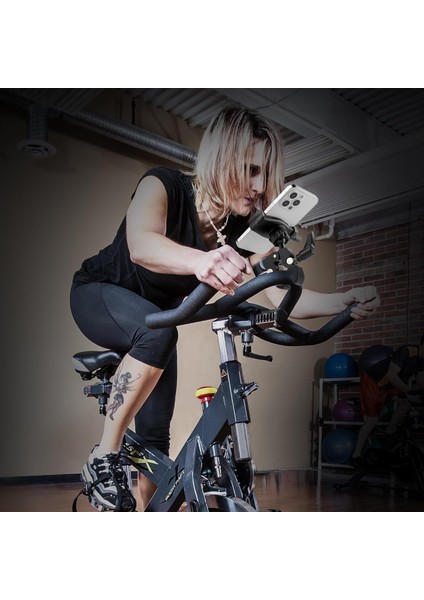 Golf Arabası/mikrofon Standı/alışveriş Sepeti/korkuluk/gidon/çubuk Için Telefon Tutucu, 3,5 ~ 7,5 Inç Iphone/nexus/htc/lg/akıllı Telefon Için Uygun, 360° Ayarlanabilir Klips Alümin (Yurt Dışından) fiyatları