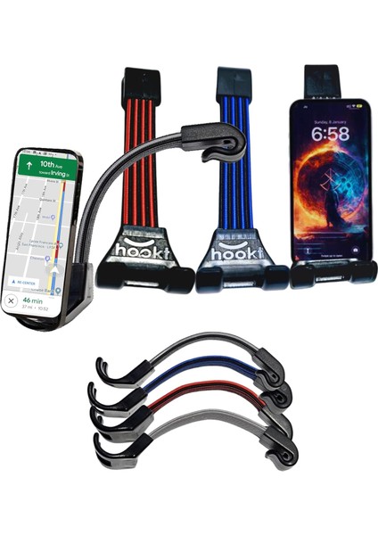 Evrensel Araç Telefonu Tutucu | Direksiyon Için Eller Serbest Montajı | Otomatik Akıllı Telefon Standı - Kolay Kurulum, Güvenli ve Ayarlanabilir (H 4,5) (Yurt Dışından) modelleri