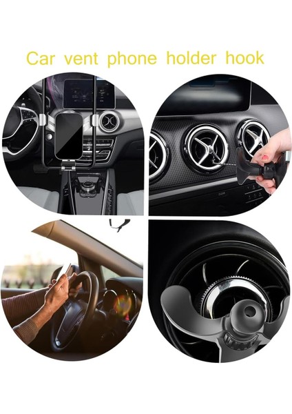 Araç Montajı Için Evrensel Havalandırma Klipsi, [çap 0,67 Inç (17 Mm)] Bağlantı Topu, Çoğu Araç Telefonu Tutucu ve Kablosuz Araç Şarj Cihazı Için Telefon Havalandırma Klipsi (2 Pak (Yurt Dışından) indirimleri