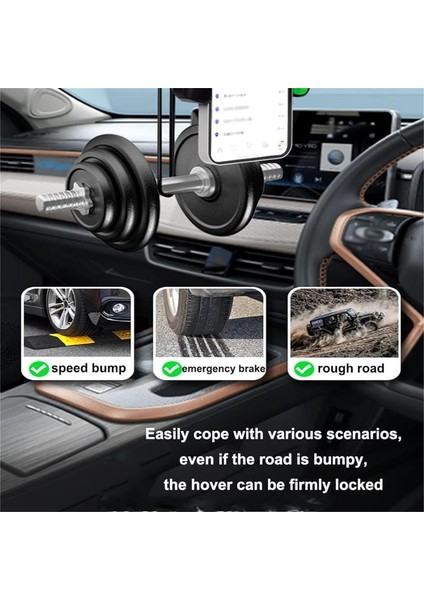 Rotado Grip Telefon Tutucu, Rotato Grip Cep Telefonu Tutucu, Rotatogrip Telefon Tutucu, Rotator Grip Telefon Tutucu, Araç Telefon Tutucu Dikiz Aynası Montajı (1pcs-B) (Yurt Dışından) fiyatları