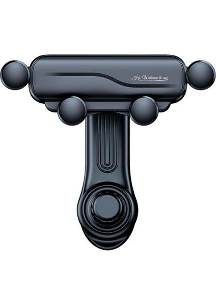 Araba Havalandırma Telefonu Montajı Yerçekimi Cep Telefonu Tutucu Döndürülebilir Salıncak Kolu ile Havalandırmayı Asla Engelleme Eller Serbest Evrensel Uzatma Klipsi Hava Telefonu (Yurt Dışından)