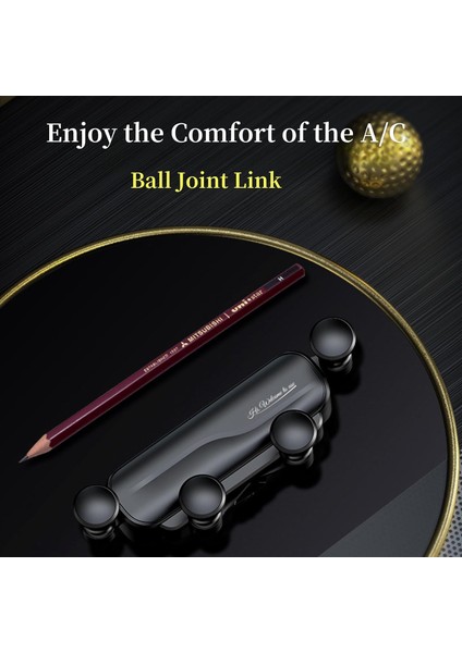 Araba Havalandırma Telefonu Montajı Yerçekimi Cep Telefonu Tutucu Döndürülebilir Salıncak Kolu ile Havalandırmayı Asla Engelleme Eller Serbest Evrensel Uzatma Klipsi Hava Telefonu (Yurt Dışından) modelleri