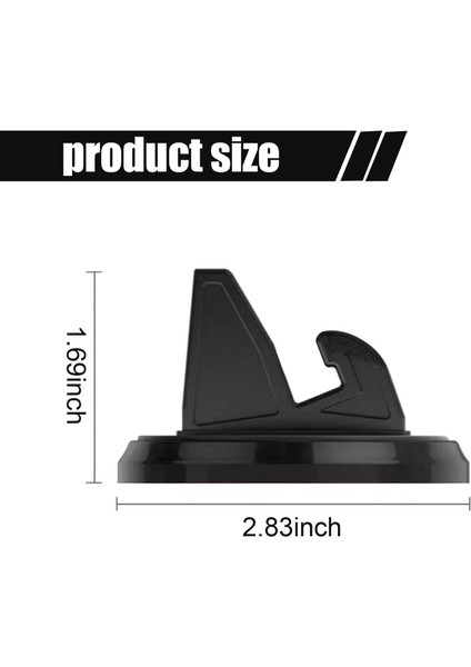 Pack-1 Araç Kontrol Paneli Cep Telefonu Tutucu, 360 Derece Dönebilen Navigasyon Braketi, Araç Evrensel Kontrol Paneli Telefon Tutucu, Çoğu Araba, Suv ve Van Için (Siyah) (Yurt Dışından) fiyatları