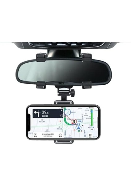 Evrensel 360 Rotasyon Araç Dikiz Aynası Montaj Standı Gps Cep Telefonu Tutucu Abd (Yurt Dışından)