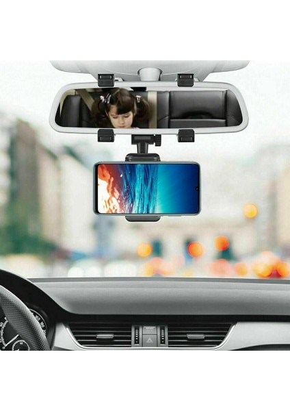 Evrensel 360 Rotasyon Araç Dikiz Aynası Montaj Standı Gps Cep Telefonu Tutucu Abd (Yurt Dışından) fırsatları