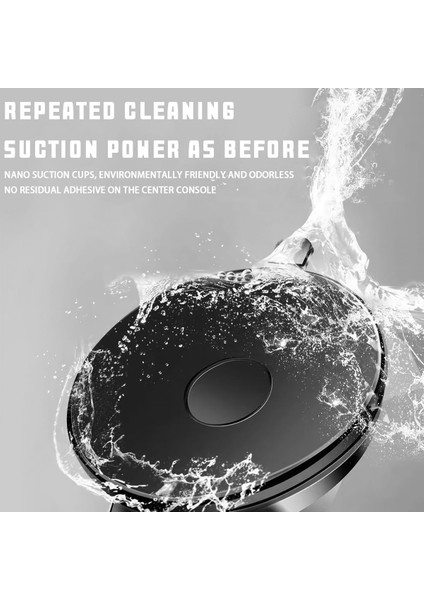 Araç Vantuzlu Telefon Tutacağı, 360° Dönebilen Sarsıntı Önleyici Sabit Ön Cam Kontrol Paneli Penceresi Yapışkan Jel Pedli Cep Telefonu Tutacağı Montajı, 12 13 14 15 Pro Max (Karbon (Yurt Dışından) modelleri