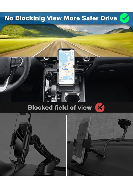 Lexus Nx 2022 2023 2024 Için Araç Telefonu Tutucu Aksesuarları Ayarlanabilir Nx Hava Firar Montaj Tutucu, Otomobil Kızakları Tüm Telefonlar Için Ultra Kararlı Telefon Standı Kalın (Yurt Dışından)