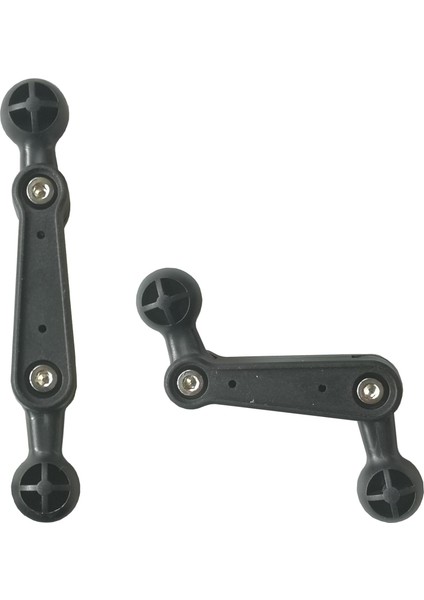 2 Paket 17MM Çift Taraflı Top Montaj Kolu 4 ''uzatma Çubuğu Bağlantı Konnektörü Adaptörü Garmin Gps Için Girdap Kafası Araç Telefonu Tutucu Kelepçe Cep Telefonu Havalandırma Beşiği (Yurt Dışından)