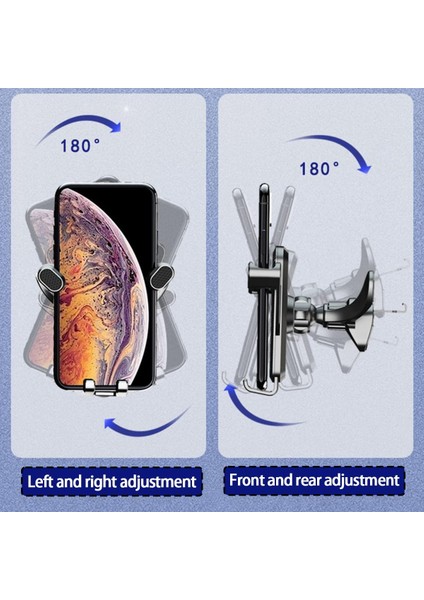 Havalandırma Için Araç Telefonu Tutucu, Otomatik Hava Çıkışı Için Cep Telefonu Bağlantısı, 3 Nokta Destekli Cep Telefonu Tutucu, Eller Serbest Için Sağlam Darbeye Dayanıklı Otomobi (Yurt Dışından) fırsatları