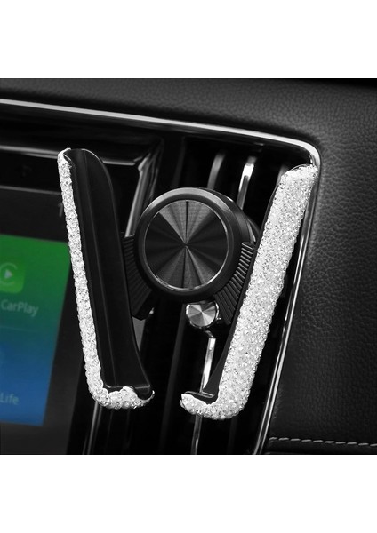 Bling Araç Montaj Standı Telefon Tutucu, Evrensel Kristal Yapay Elmas Cep Telefonu Tutucu Mini Araba Dash Havalandırma 360° Ayarlanabilir Otomatik Telefon Montajı Kadın Kızlar Için (Yurt Dışından) fiyatları