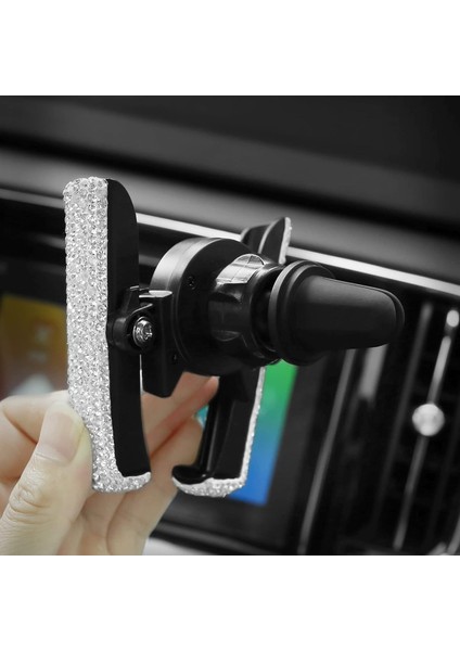 Bling Araç Montaj Standı Telefon Tutucu, Evrensel Kristal Yapay Elmas Cep Telefonu Tutucu Mini Araba Dash Havalandırma 360° Ayarlanabilir Otomatik Telefon Montajı Kadın Kızlar Için (Yurt Dışından) modelleri