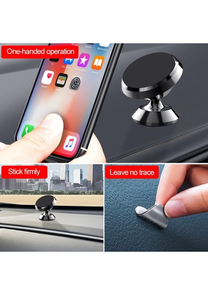 [3 Paket] Siyah Metal Plakalı Manyetik Telefon Araç Montaj Parçası, Araçta Sağlam Yapışan Cep Telefonu Tutucu Araç Dahili Inanılmaz Güçlü Mıknatıslar, Güçlü Yapışkanlı Eller Serbes (Yurt Dışından) modelleri
