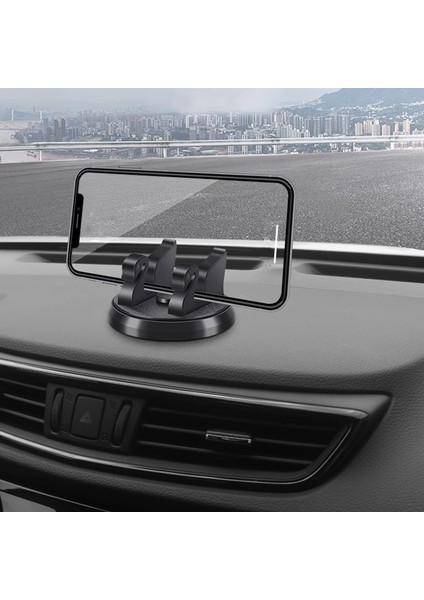 Araba Için Gösterge Paneli Telefon Tutucu Dikey Yatay 360 Döndürme, Araba Için Cep Telefonu Tutucu I-Phone ile Uyumlu Samsung Android Akıllı Telefonlar Çeşitli Gösterge Panelleri I (Yurt Dışından)