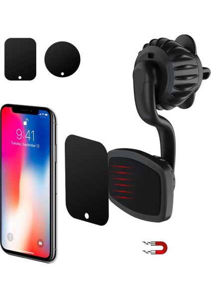Manyetik Hava Firar Araba Cep Telefonu Tutucu Dağı Motorola Kenar Moto G100 G Stylus 5g One Ace Power Play Samsung Galaxy A02S A52 A12 A42 A32 Için Uyumlu (Yurt Dışından)