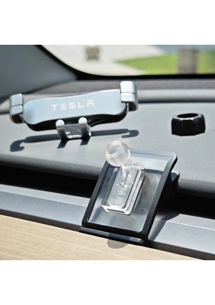 2017-2023 Tesla Model 3 Model Y Telefon Tutucu, Tesla Model 3 Model Y Aksesuarları, Ayarlanabilir Araç Telefonu Montajı, Universal Araç Cep Telefonu Tutucu Tesla'ya Uygun (Yurt Dışından) fiyatları