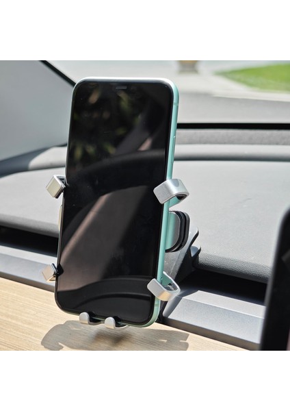 2017-2023 Tesla Model 3 Model Y Telefon Tutucu, Tesla Model 3 Model Y Aksesuarları, Ayarlanabilir Araç Telefonu Montajı, Universal Araç Cep Telefonu Tutucu Tesla'ya Uygun (Yurt Dışından) fırsatları
